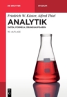 Image for Analytik : Daten, Formeln, Ubungsaufgaben