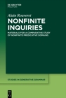 Image for Nonfinite inquiries: materials for a comparative study of nonfinite predicative domains