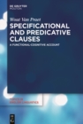 Image for Specificational and Predicative Clauses: A Functional-Cognitive Account
