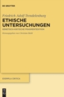 Image for Ethische Untersuchungen : Genetisch-kritische Fragmentedition