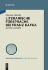 Image for Literarische Fursprache bei Franz Kafka