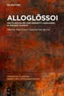 Image for Allogl?ssoi: Multilingualism and Minority Languages in Ancient Europe