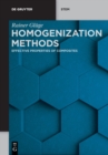 Image for Homogenization Methods
