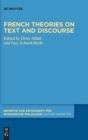 Image for French theories on text and discourse