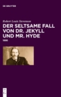 Image for Der seltsame Fall von Dr. Jekyll und Mr. Hyde : 1886