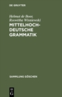 Image for Mittelhochdeutsche Grammatik : 2209