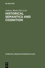 Image for Historical Semantics and Cognition