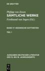 Image for Philipp von Zesen: Samtliche Werke. Bd 17: Heidnische Gottheiten. Bd 17/Tl 1 : 154