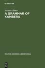 Image for A grammar of Kambera