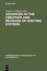Image for Advances in the Creation and Revision of Writing Systems : 8