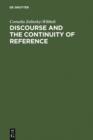 Image for Discourse and the Continuity of Reference: Representing Mental Categorization