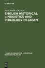 Image for English Historical Linguistics and Philology in Japan