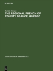 Image for Regional French of County Beauce, Quebec