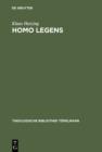 Image for Homo legens: Vom Ursprung der Theologie im Lesen