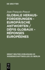 Image for Globale Herausforderungen - Europaische Antworten / Defis globaux - Reponses europeenes : 1994