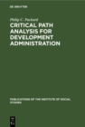 Image for Critical path analysis for development administration