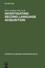 Image for Investigating Second Language Acquisition