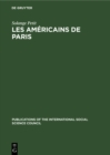 Image for Les Americains de Paris