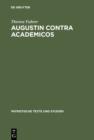 Image for Augustin contra Academicos: (Vel de Academicis) Bucher 2 und 3