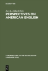 Image for Perspectives on American English : 29