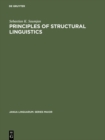 Image for Principles of Structural Linguistics