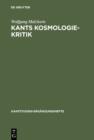 Image for Kants Kosmologie-Kritik: Eine formale Analyse der Antinomienlehre