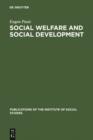 Image for Social Welfare and Social Development