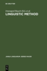 Image for Linguistic Method: Essays in Honor of Herbert Penzl