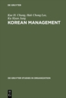 Image for Korean Management: Global Strategy and Cultural Transformation