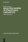 Image for Selected Papers in Structural Linguistics: Contributions to English and General Linguistics Written in the Years 1928-1978 : 88
