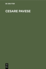 Image for Cesare Pavese