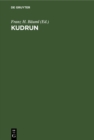Image for Kudrun: Die Handschrift