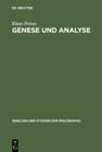 Image for Genese und Analyse: Logik, Rhetorik und Hermeneutik im 17. und 18. Jahrhundert : 43