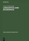 Image for Linguistics and Economics