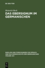 Image for Das Ebersignum im Germanischen: Ein Beitrag zur germanischen Tiersymbolik : 16