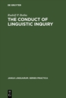 Image for Conduct of Linguistic Enquiry