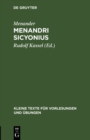 Image for Menandri Sicyonius