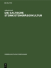 Image for Die baltische Steinkistengraberkultur