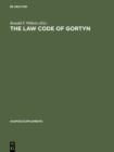 Image for The Law Code of Gortyn : 1