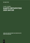 Image for Kants Metaphysik der Natur