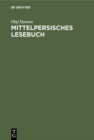 Image for Mittelpersisches Lesebuch