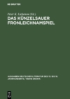 Image for Das Kunzelsauer Fronleichnamspiel