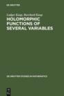 Image for Holomorphic Functions of Several Variables: An Introduction to the Fundamental Theory