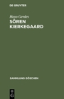 Image for Soren Kierkegaard: Leben Und Werk