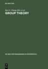 Image for Group Theory: Proceedings of the Singapore Group Theory Conference held at the National University of Singapore, June 8-19, 1987