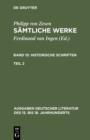 Image for Philipp von Zesen: Samtliche Werke. Bd 15: Historische Schriften. Bd 15/Tl 2 : 121