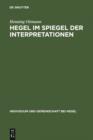 Image for Hegel im Spiegel der Interpretationen