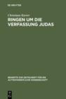 Image for Ringen um die Verfassung Judas: Eine Studie zu den theologisch-politischen Vorstellungen im Esra-Nehemia-Buch
