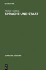 Image for Sprache und Staat: Studien zur Sprachplanung und Sprachpolitik : 2501