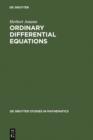 Image for Ordinary Differential Equations: An Introduction to Nonlinear Analysis